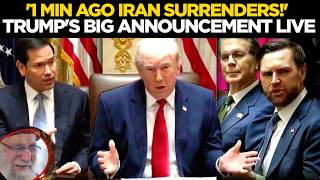 Information TRUMP IRAN ANNOUNCEMENT LIVE | President Trump Makes Major Statement From The White House | Trump News