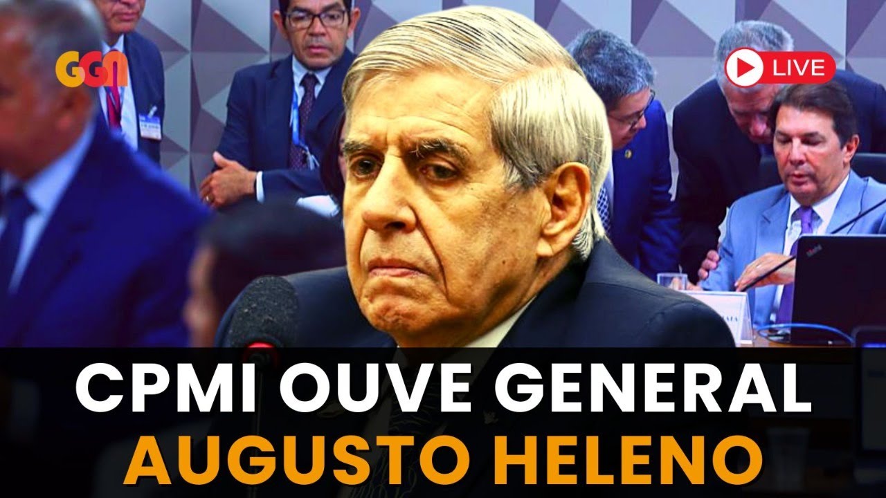 CPMI do 8 de Janeiro ouve general Augusto Heleno; assista