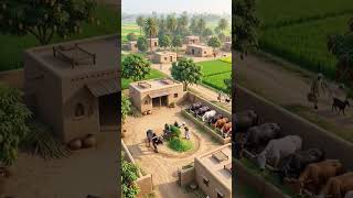 Desi Village Beauty in Pakistan | Calm Rural Life l 🌾✨#PeacefulLife #CountryLife #FarmLife