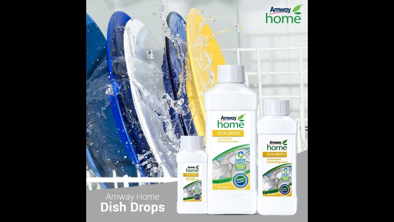 Amway dish drops