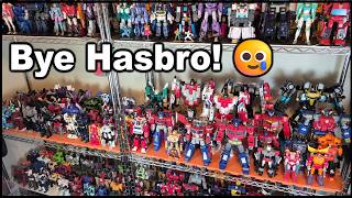 I sold my Hasbro Transformers collection!