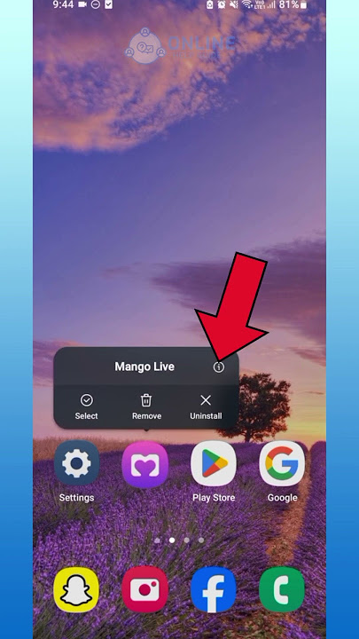 How to Block Notification on Mango Live
