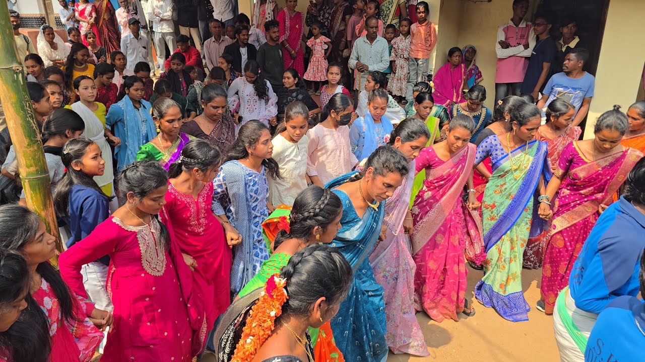 Pandrung marriage dance video -- Nirasmani weds Ejiel