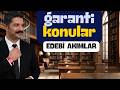 AYT Edebiyat | Garanti Konular | EDEBÎ AKIMLAR | RÜŞTÜ HOCA