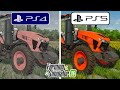 Farming Simulator 26 PS4 vs PS5 Graphics Comparison
