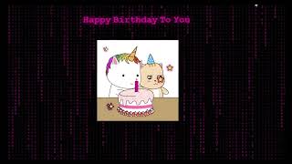 Code Style Birthday wishes Make You Emotional 😢🎂 #birthdaywish #happybirthday #animation #shorts #yt
