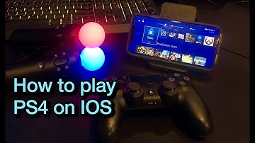 How to PLAY PS4 on your IOS DEVICE (IPHONE/IPAD) (CONTROLLER SUPPORT)(EASIEST WAY)