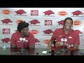 Arkansas Football: Xavian Sorey and Taylen Green Talk Scrimmage