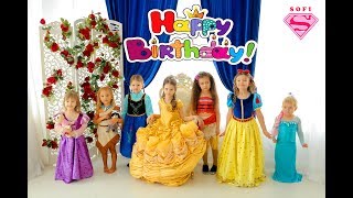 My 6 Th Birthday Princess Party !!! Vlog