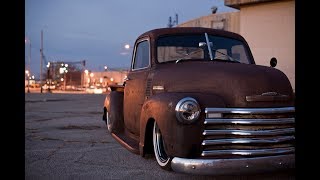 Stoner's Speed Shop bagged Chevy Timelapse Build 1949 Sema truck Savage roadkill patina dubstep