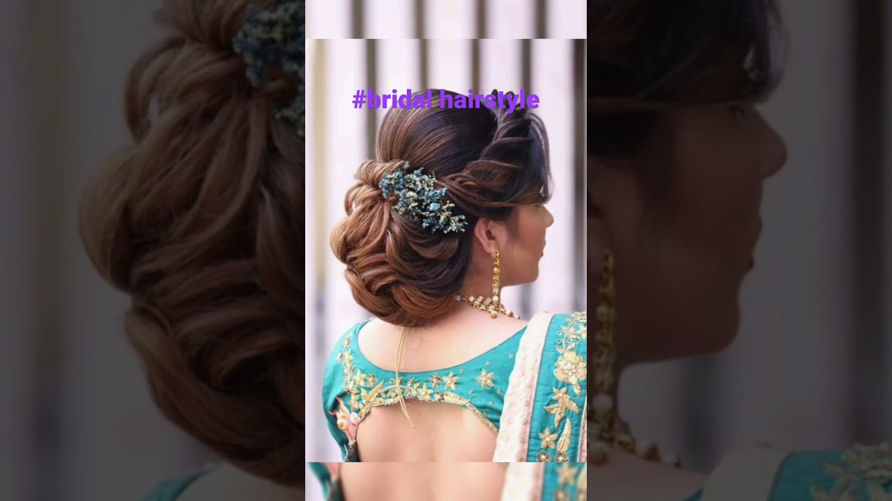 unique bridal juda hairstyles..👰‍♀️ 