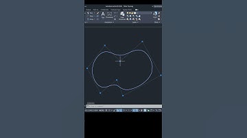 PLINE to SPLINE #autocad #autocadtutorial #shorts