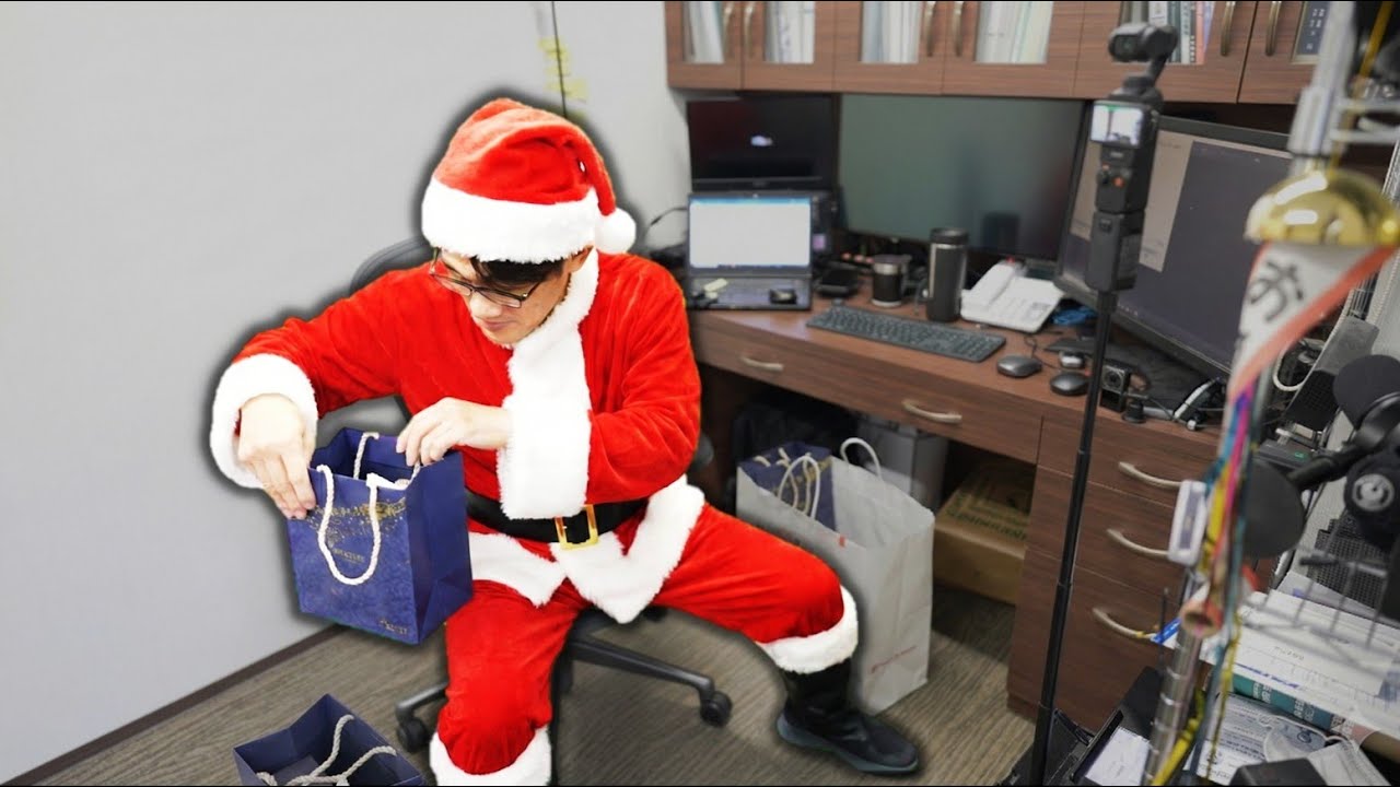 『歯科医がサンタにきがえたら』