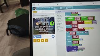 My ping pong game on code.org.