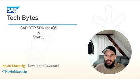 SAP BTP SDK for iOS & SwiftUI