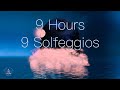 9 Hours Holistic Body & Mind Healing & Aura Cleanse | All 9 Solfeggio Frequencies | Sleep Meditation