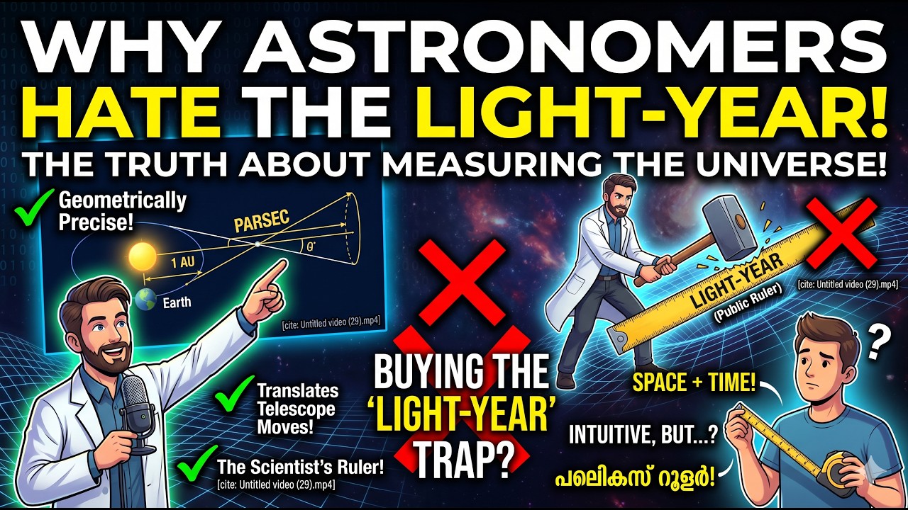 Why Astronomers HATE the Light-Year (And Use Parsecs Instead!)