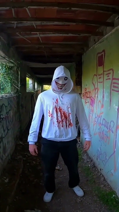 Jeff The Killer was waiting for me... #creepypasta #scary #abandoned