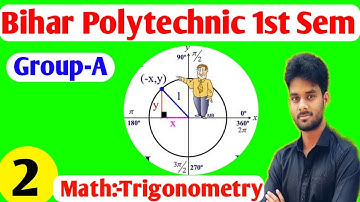 Bihar Polytechnic 1st Semester Math Group-A Trigonometry/Bihar Polytechnic 1st Semester Math Group-A