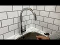 Replacing a kitchen mixer tap with single lever cartridge repair a dripping tap @tapmagician