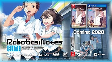 ROBOTICS;NOTES ELITE Announcement Trailer