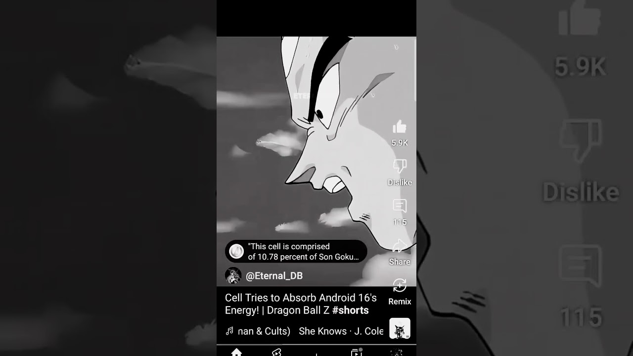 android 16 meets celll