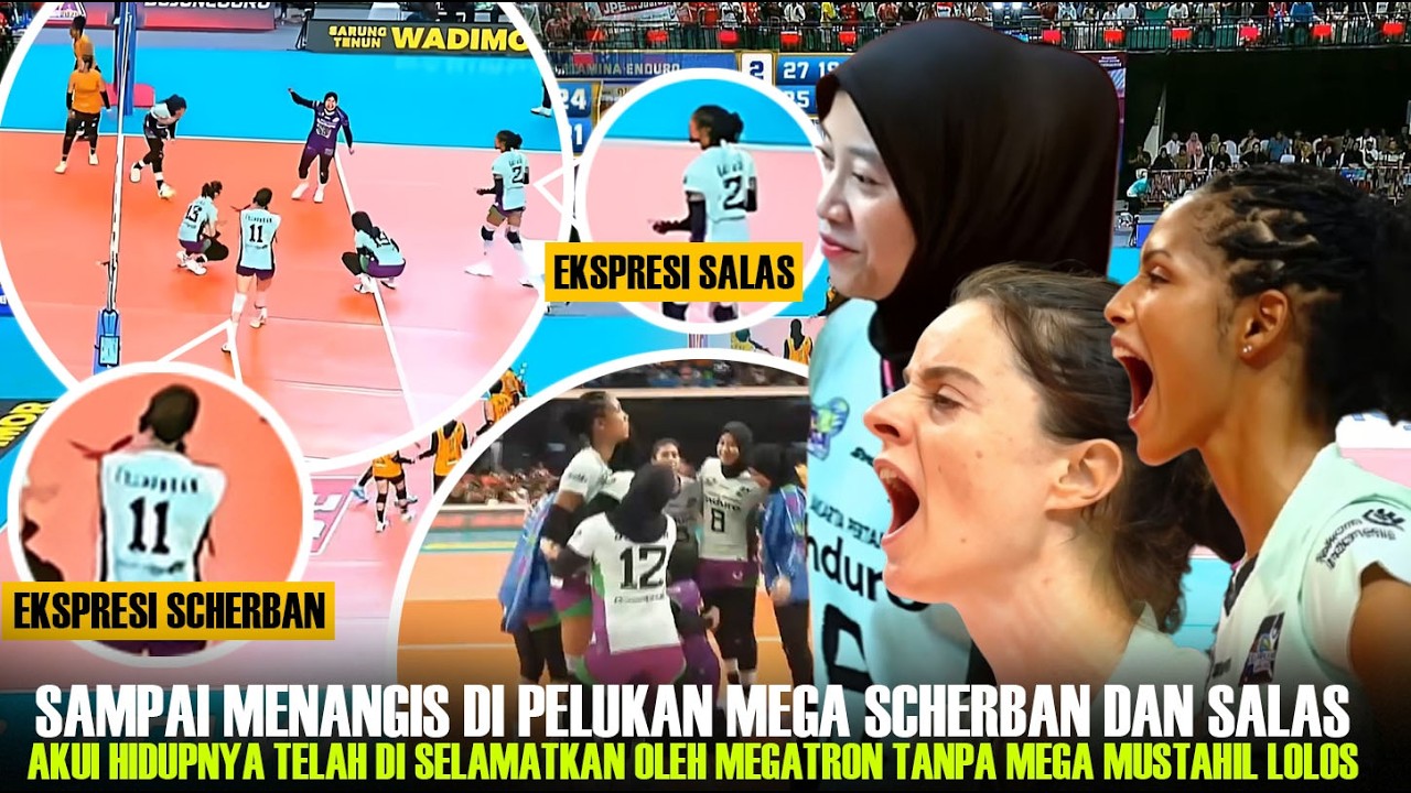 Scherban & Salas Menjerit Keras! Akui Tanpa Mega Mustahil JPE bisa KE Final Four: Penyelamat Hidupku