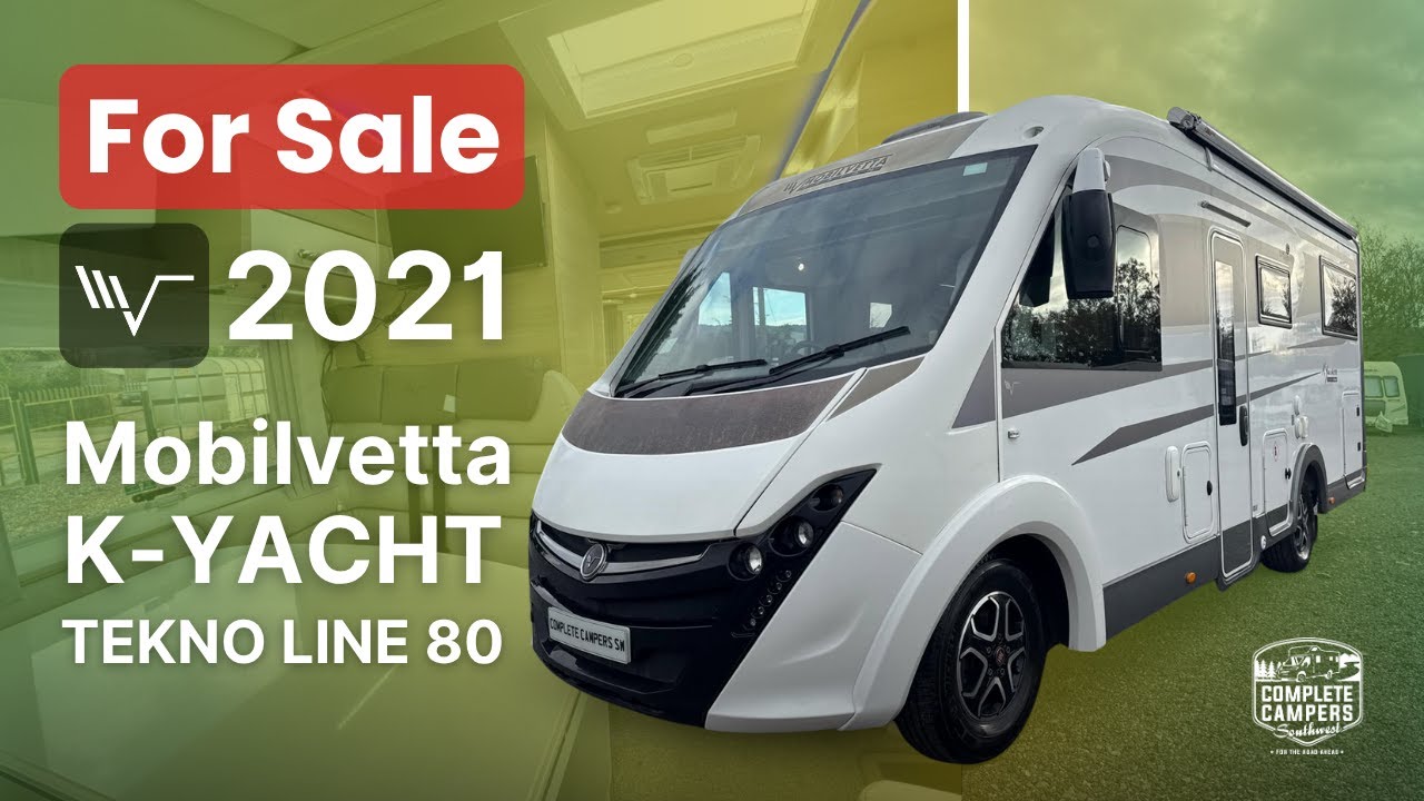 2021 Mobilvetta K-YACHT TEKNO LINE 80 - Full Video Tour