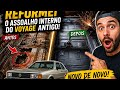 Fiz o assoalho do Voyage antigo com eletrodo revestido DIY 