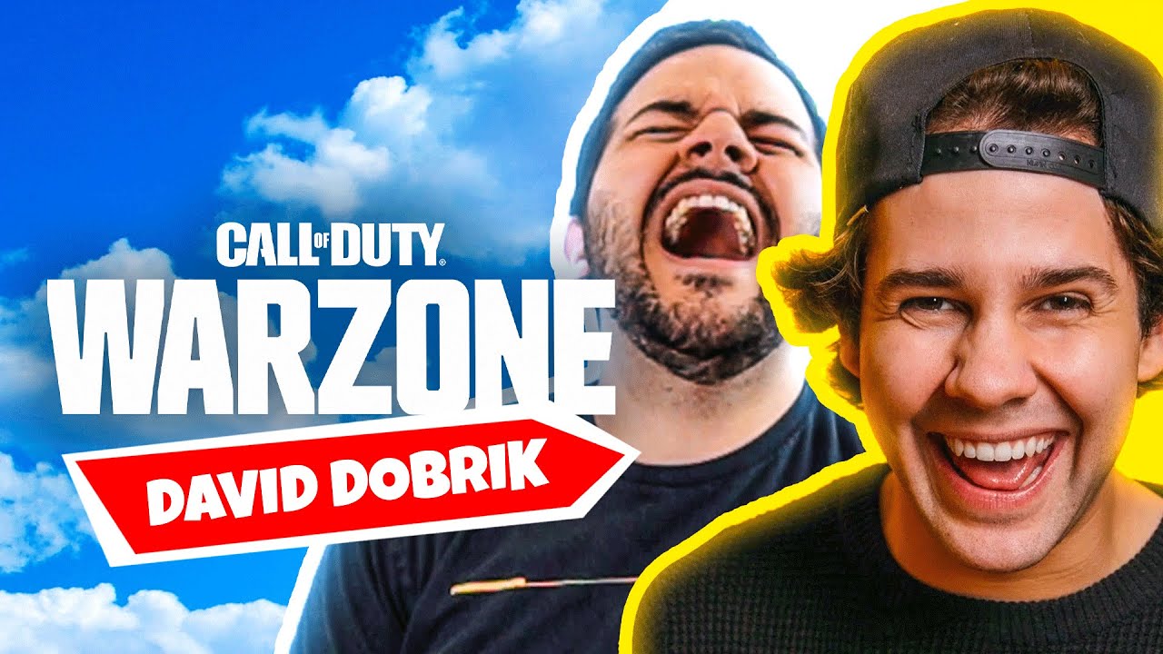 I played Warzone with David Dobrik...