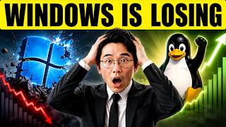 Windows Just Hit an All-Time Low. Linux Just Hit an All-Time High. Same Week.