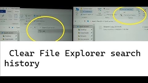 how to Clear File Explorer search history windows 11, 10, Delete file Explorer search history