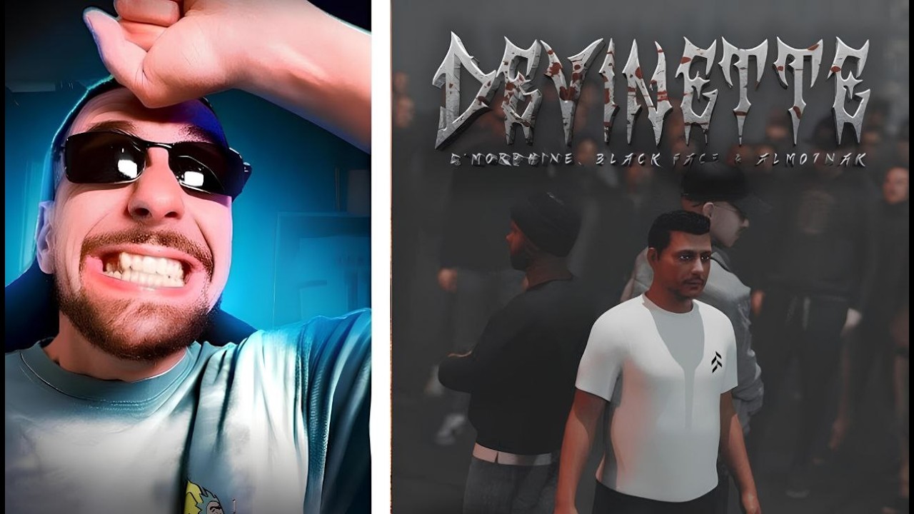 Ahmedsabiri Reaction L'Morphine (Devinette) Almo7nak x Black Face | Official Video