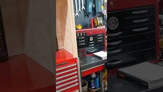 Tool box hutch  build with omni wall part 2 # tool addiction