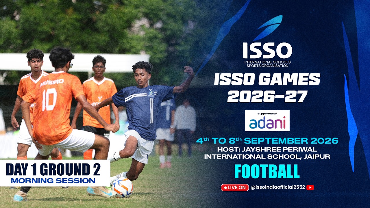 Day 1 | Ground 2 | Morning Session | International School Sports Organisation