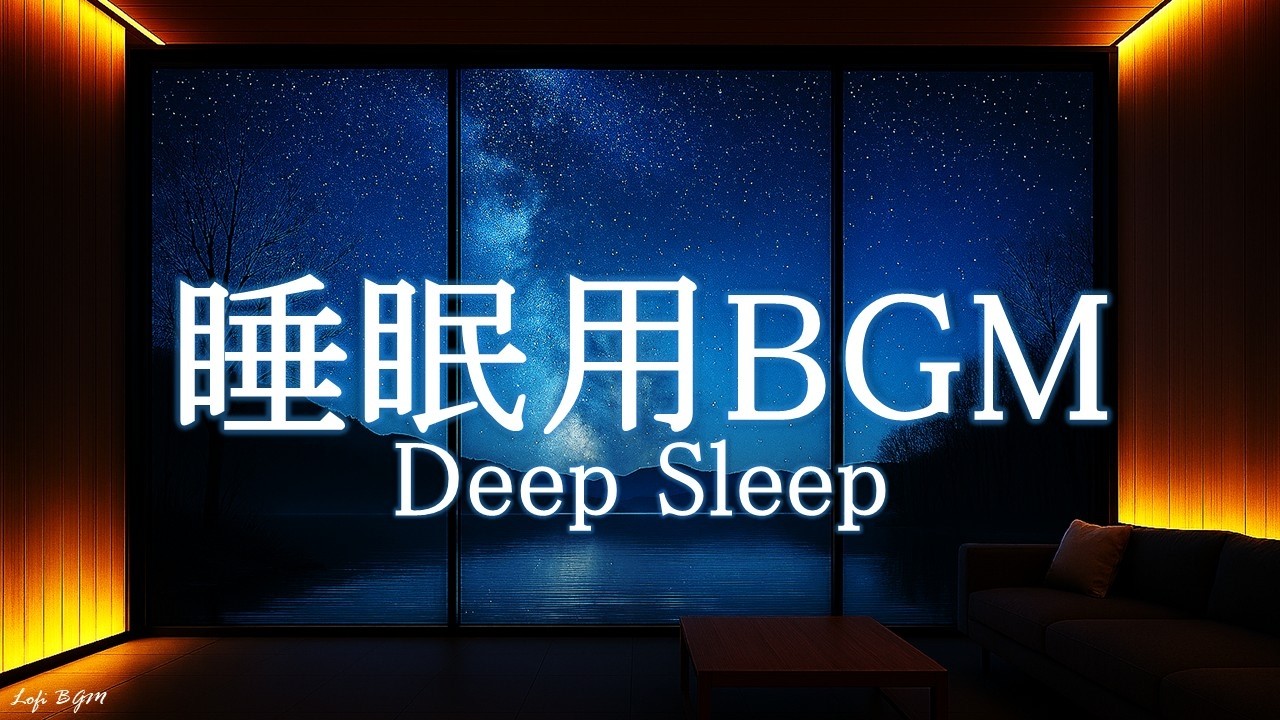 【60min・睡眠用】睡眠BGM | Deep Sleep | Lofi Piano | When the Night Gently Unwinds the Heart