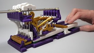 The Ingenious Mechanism In a Grand Piano | 3D Printed