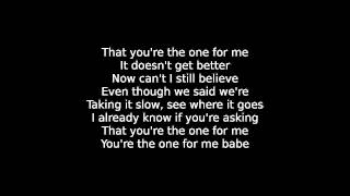 Video thumbnail of "You're The One For Me - Ben Caver [Lyrics]"