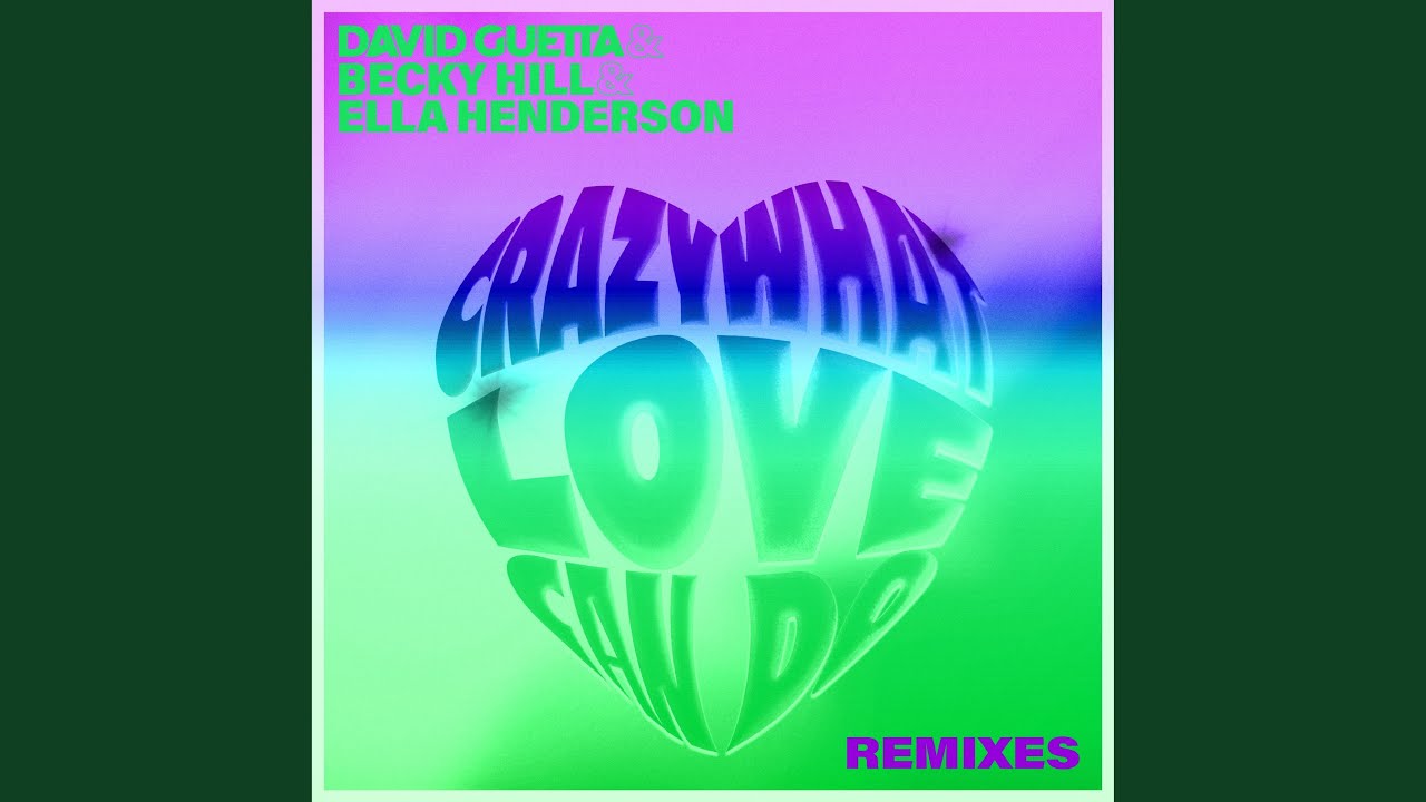 8㎝ CD　ザ・パール 　 WHAT LOVE CAN DO Crazy What Love Can Do - song and lyrics by David Guetta, Becky