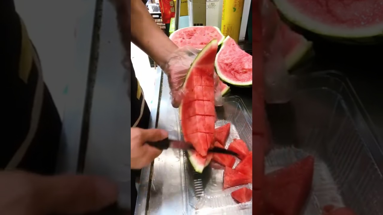 Red & Green Magic: Unique Watermelon Carvings"