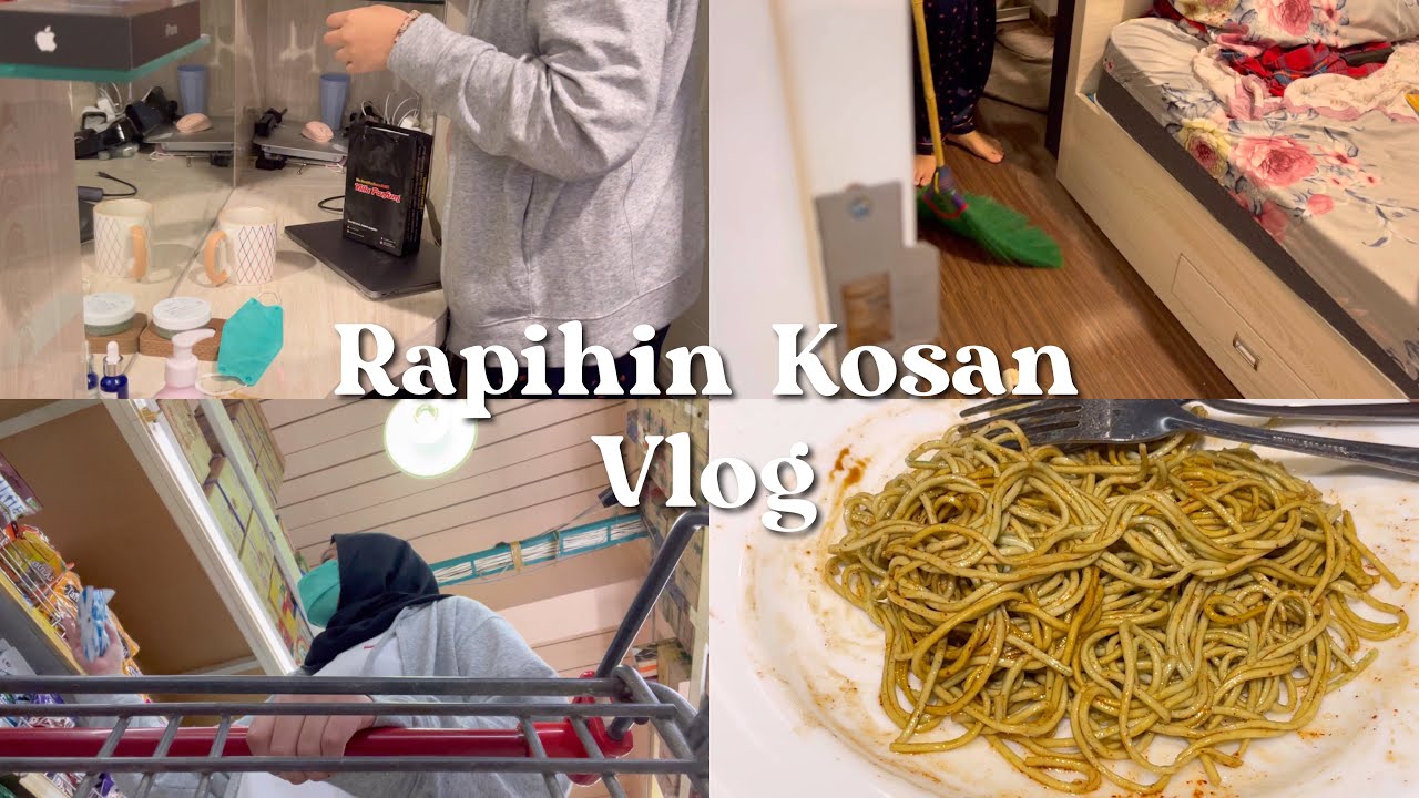 Day in my life | Rapihin kamar kosan yang berantakan