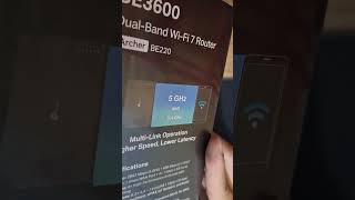 TP-Link Archer BE220 Wifi 7 #wifi7 #wifistudy #tplinkrouter #tplinkarcher