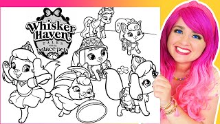 Coloring Whisker Haven Palace Pets Disney Coloring Pages | Prismacolor Markers & Pencils
