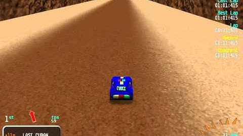 Re-Volt Custom Track Rally in Mountain by Sweet2flower, Time Trial Laps