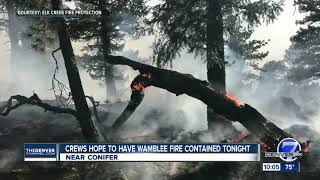 Wildfire near Conifer in Jefferson County prompts evacuations