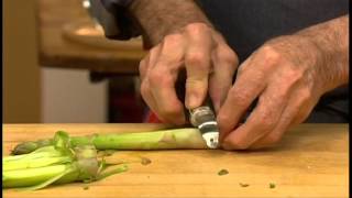 KQED: Essential Pepin Shorts, Ragout of Asparagus