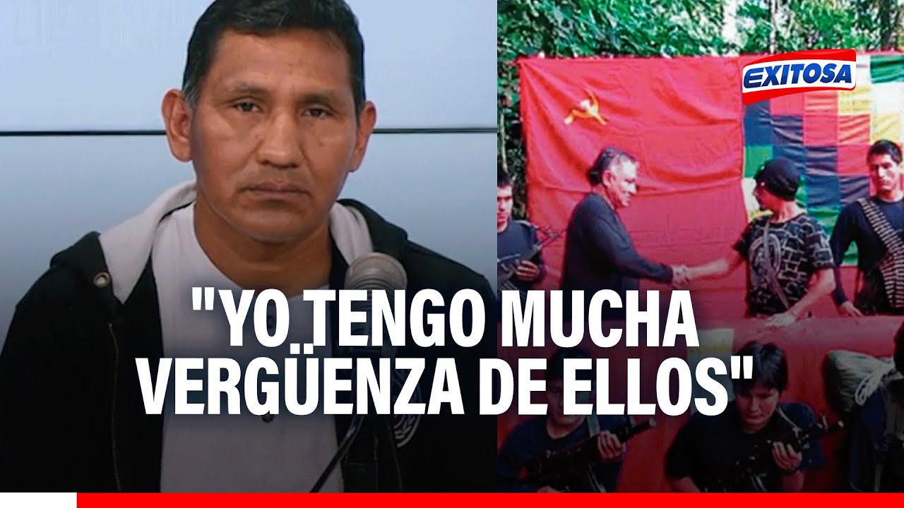 🔴🔵Iván Quispe Palomino sobre sus hermanos en el Vraem: 