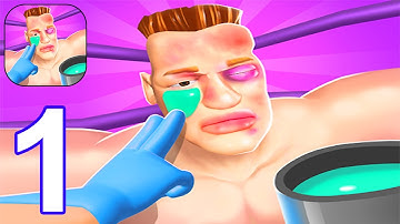 CutMans Boxing Clinic - Gameplay Part 1 All Levels (Android, iOS)