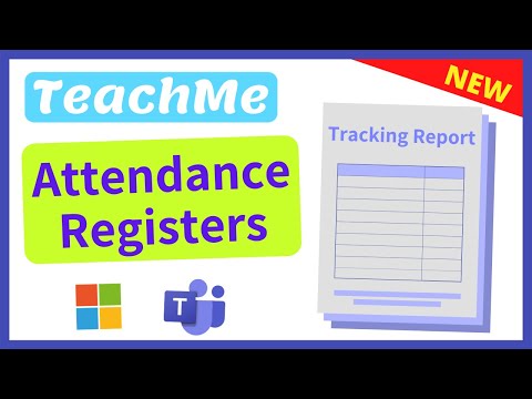 Video Track Attendance in Microsoft Teams New Meeting... - youtube