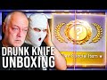 CS:GO DRUNK KNIFE UNBOXING WITH PAPA (VODKA EDITION)